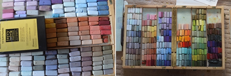 photo of terry ludwig pastels by sharon bamber